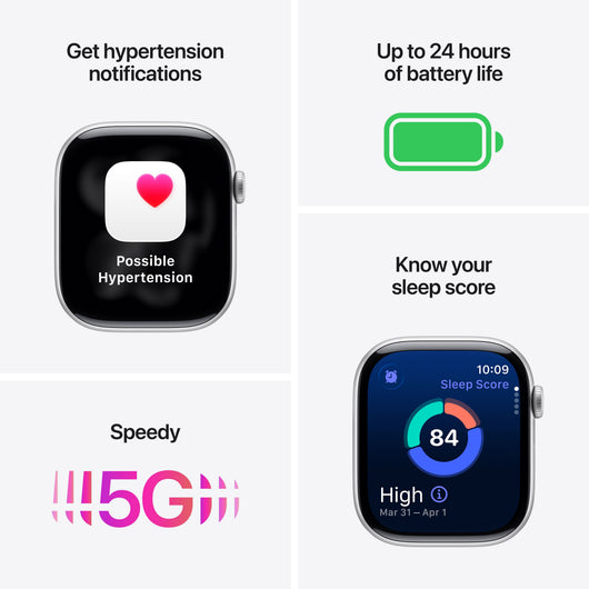Apple Watch Series 11 [GPS + Cellular 42mm] Smartwatch with Gold Titanium Case with Gold Milanese Loop
