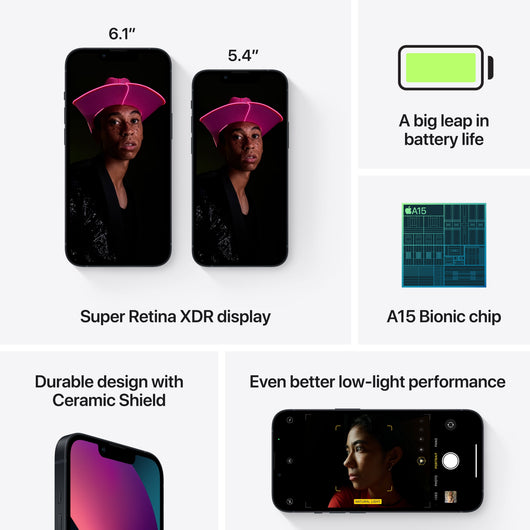 Apple iPhone 13, 128GB, Midnight