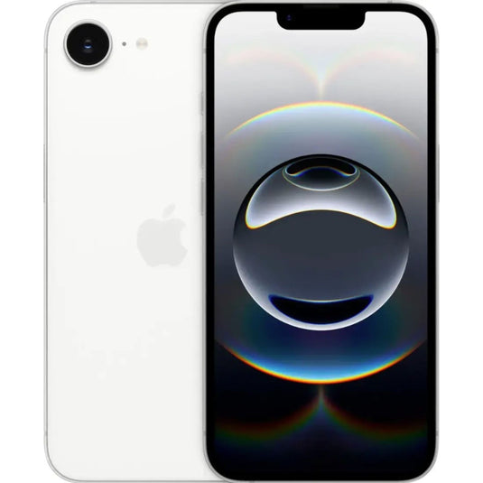 Restored Apple iPhone 16e 5G 128GB - Carrier Unlocked - White