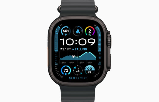 Restored Apple Watch Ultra 2 (2023) Titanium 49mm A2986 (GPS + Cellular) Black (Restored)