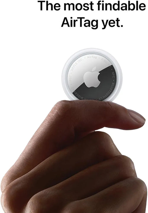 Apple AirTag : Tracker for Keychain, Wallet, and More; Locator with Sound; Simple One-Tap Setup with iPhone or iPad; Key Finder with up to 1.5X Precision Finding Range