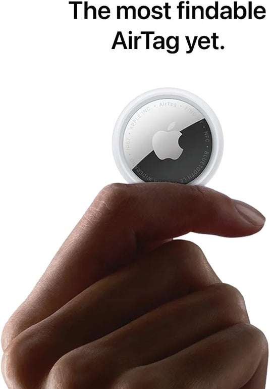 Apple AirTag : Tracker for Keychain, Wallet, and More; Locator with Sound; Simple One-Tap Setup with iPhone or iPad; Key Finder with up to 1.5X Precision Finding Range