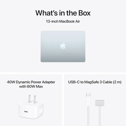 Apple 2026 MacBook Air 13-inch Laptop with M5 chip: Built for AI, 13.6-inch Liquid Retina Display, 16GB Unified Memory, 512GB SSD, 12MP Center Stage Camera, Touch ID, Wi-Fi 7; Sky Blue