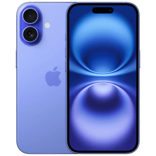 Restored Apple iPhone 16 - Verizon Wireless - 128 GB Ultramarine (Refurbished)