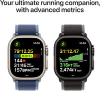 Apple Watch Ultra 3 [GPS + Cellular 49mm] Running & Multisport Smartwatch w/Rugged Titanium Case w/Black Ocean Band. Satellite Communications, Advanced Health & Fitness Tracking