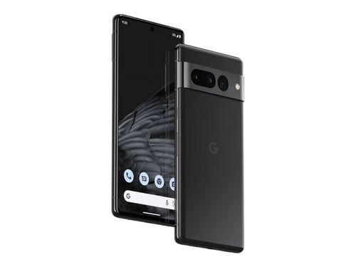 Google Pixel 7 Pro - 5G smartphone - 128 GB - OLED display - 6.7" - 3120 x 1440 pixels (120 Hz) - 3x Rear Cameras 50 MP, 48 MP, 12 MP - Front camera 10.8 MP - Obsidian