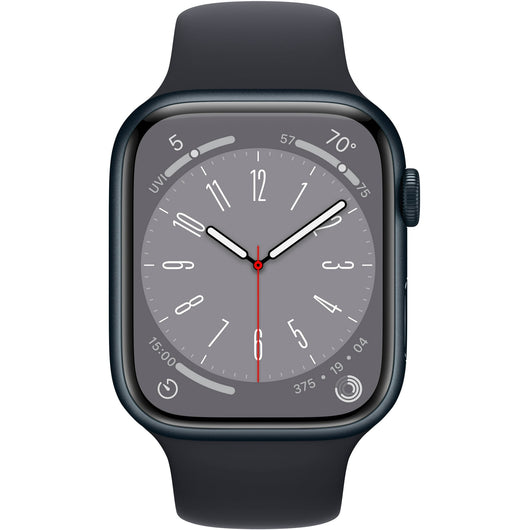 Restored Apple Watch Series 8 (GPS, 45mm) - Midnight Aluminum Case - Midnight Sport Band (Refurbished)