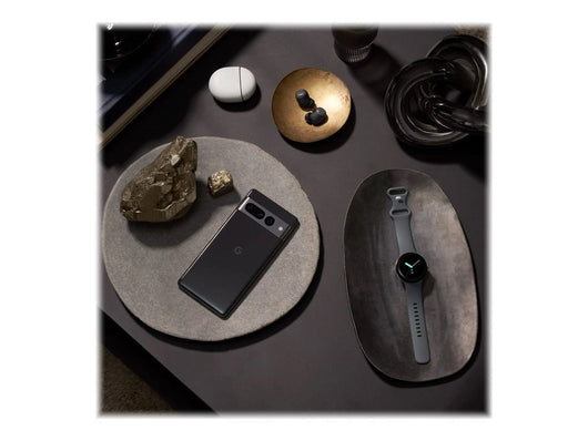 Google Pixel 7 Pro - 5G smartphone - 128 GB - OLED display - 6.7" - 3120 x 1440 pixels (120 Hz) - 3x Rear Cameras 50 MP, 48 MP, 12 MP - Front camera 10.8 MP - Obsidian